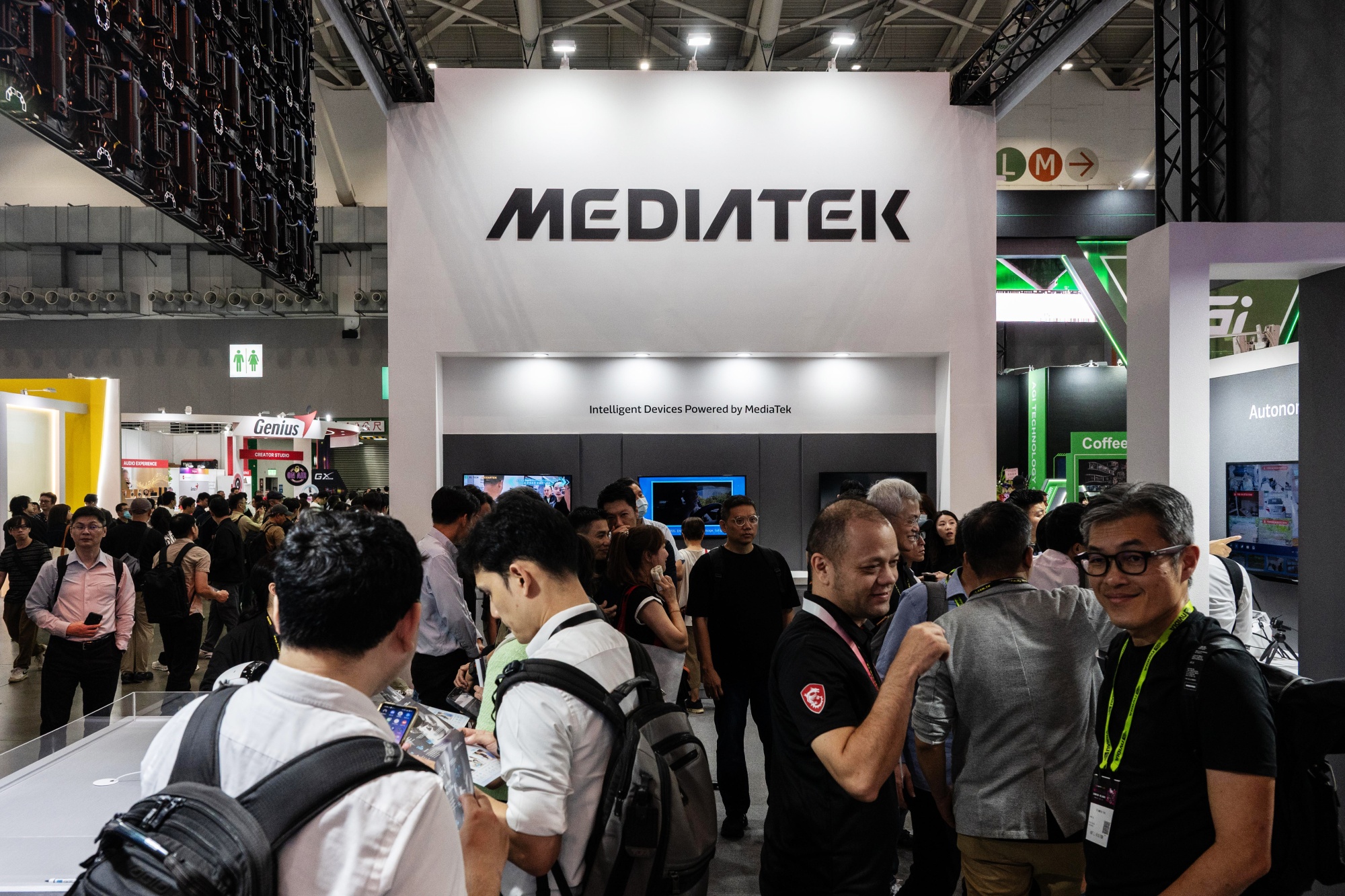 Image associated with story "Nvidia-Backed MediaTek’s Sales Soar 44% With AI Chip Momentum"