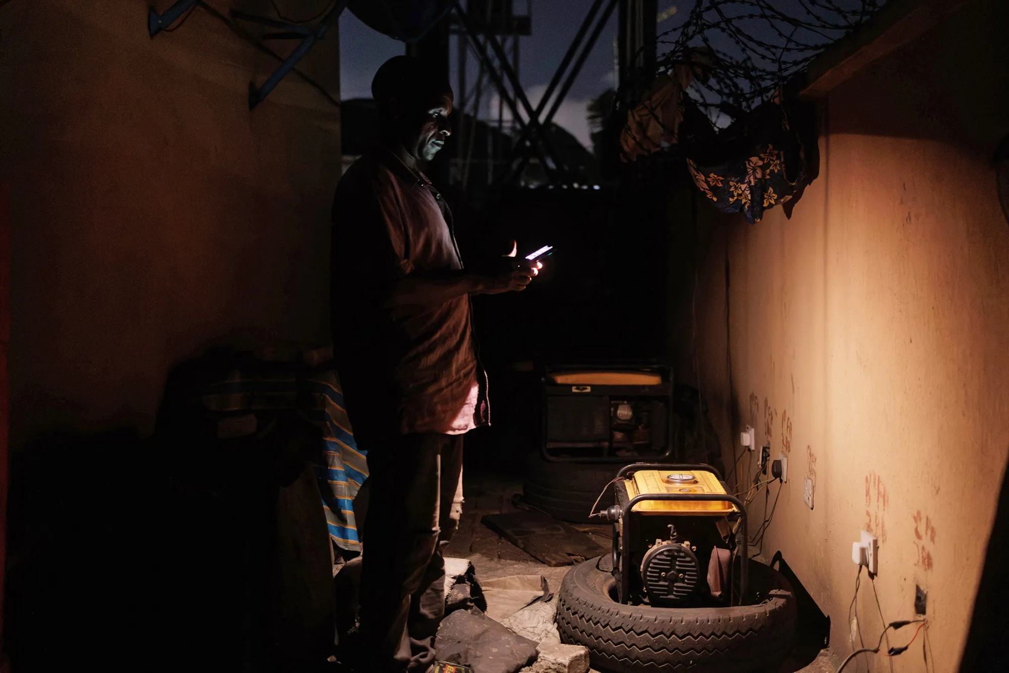 Lagos has long been a city of generators, a legacy of an unreliable electrical grid; the end of fuel subsidies this year has left millions in the dark.