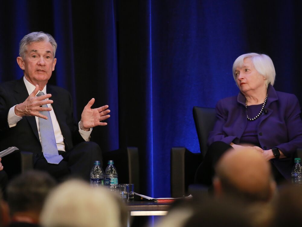 Jerome Powell and Janet Yellen