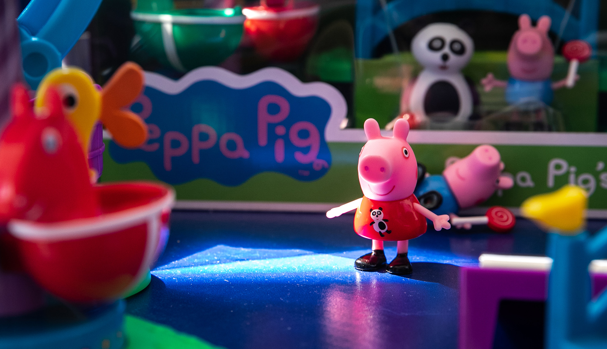 peppa pig funfair toys