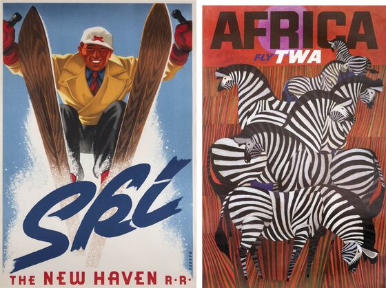 The Market for Vintage Travel Posters Takes Flight During Pandemic
