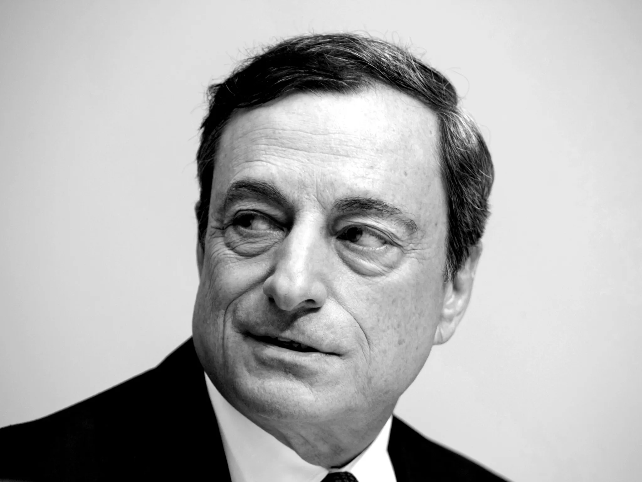 Mario Draghi, president of the European Central Bank.
