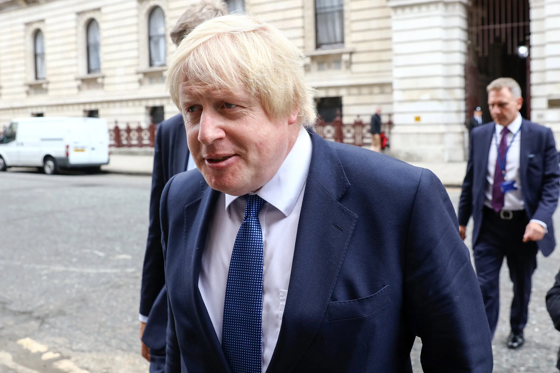 Boris Johnson, U.K. foreign secretary.
