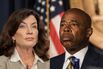 Kathy Hochul and Eric Adams 