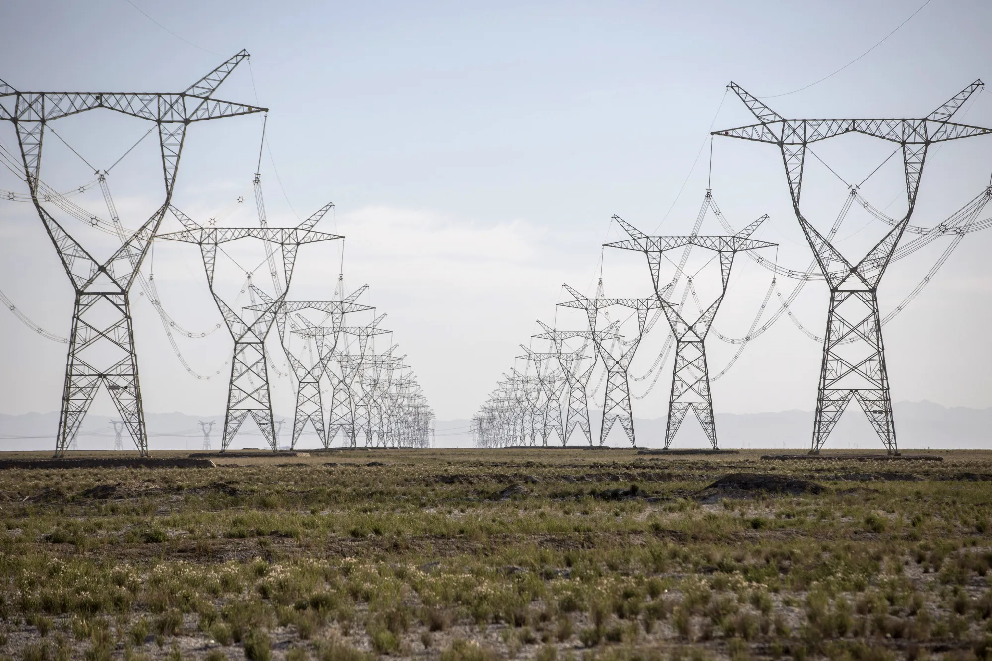 The Golmud Solar Park In Qinghai, One Of China's Six Clean Energy Pilots