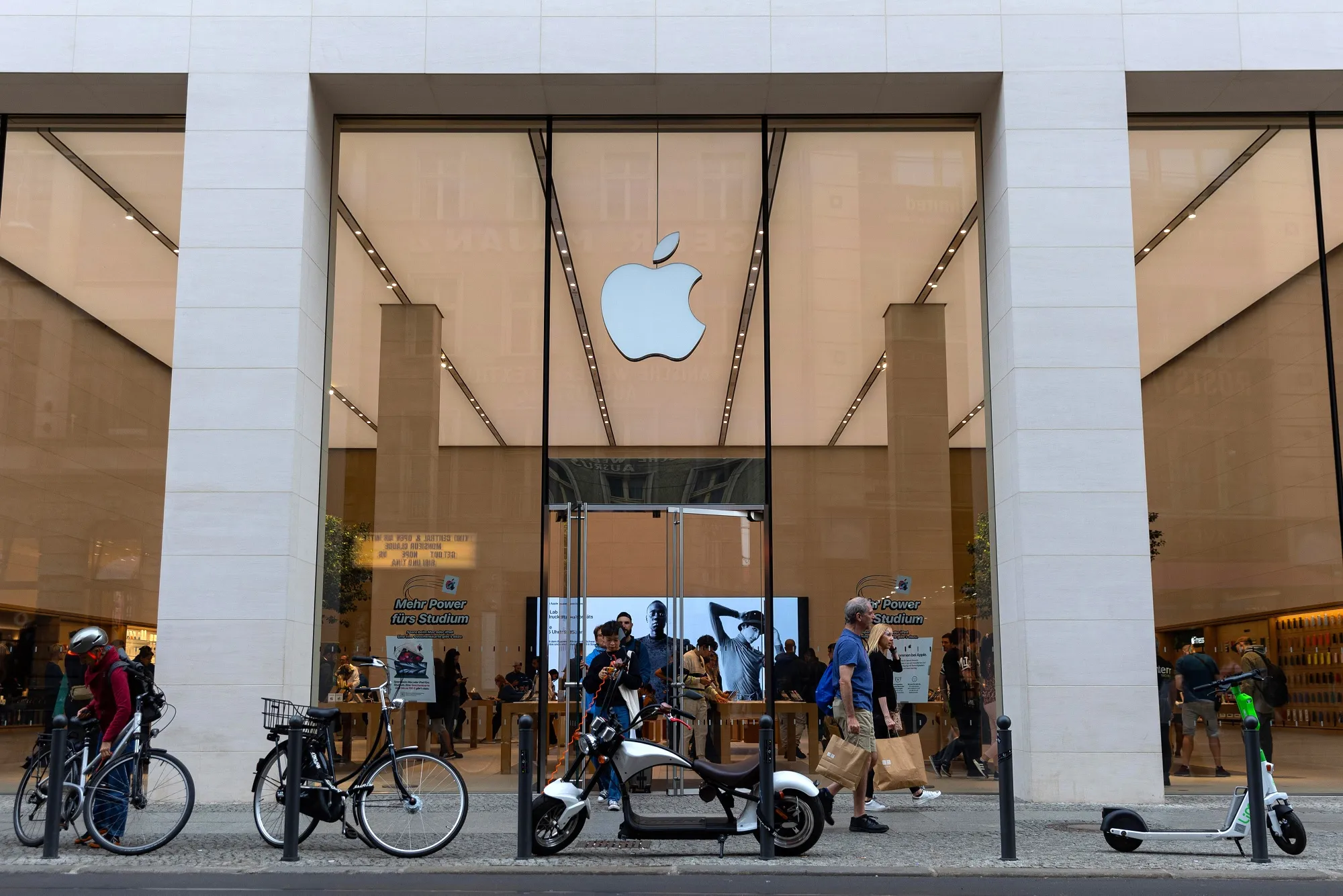 An Apple Inc. store in Berlin.&nbsp;