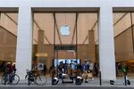 An Apple Inc. store in Berlin. 