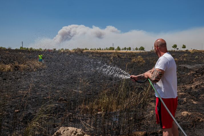 Spain Declares State of Emergency as Wildfires Burn Near Madrid 