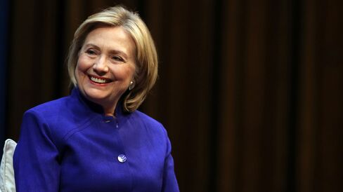 Former U.S. Secretary of State Hillary Clinton