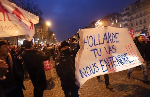 Anti-Gay-Marriage Protest Becomes Catch-All for French Gloom