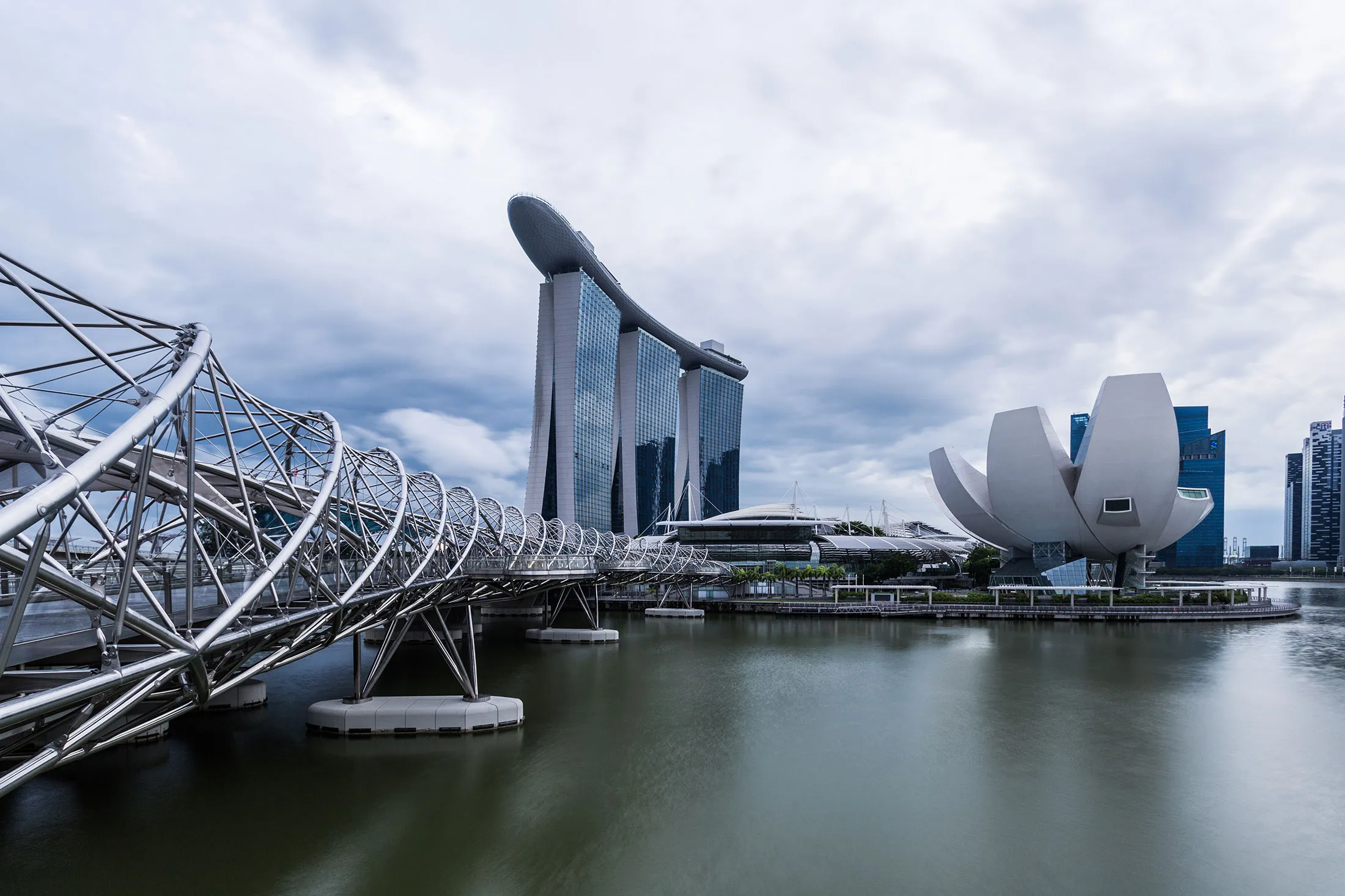 Singapore’s Marina Bay Sands hotel.
