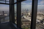 Views Of The Financial District As Goldman CEO Blankfein Tweets About Spending 'A Lot More Time' In Frankfurt