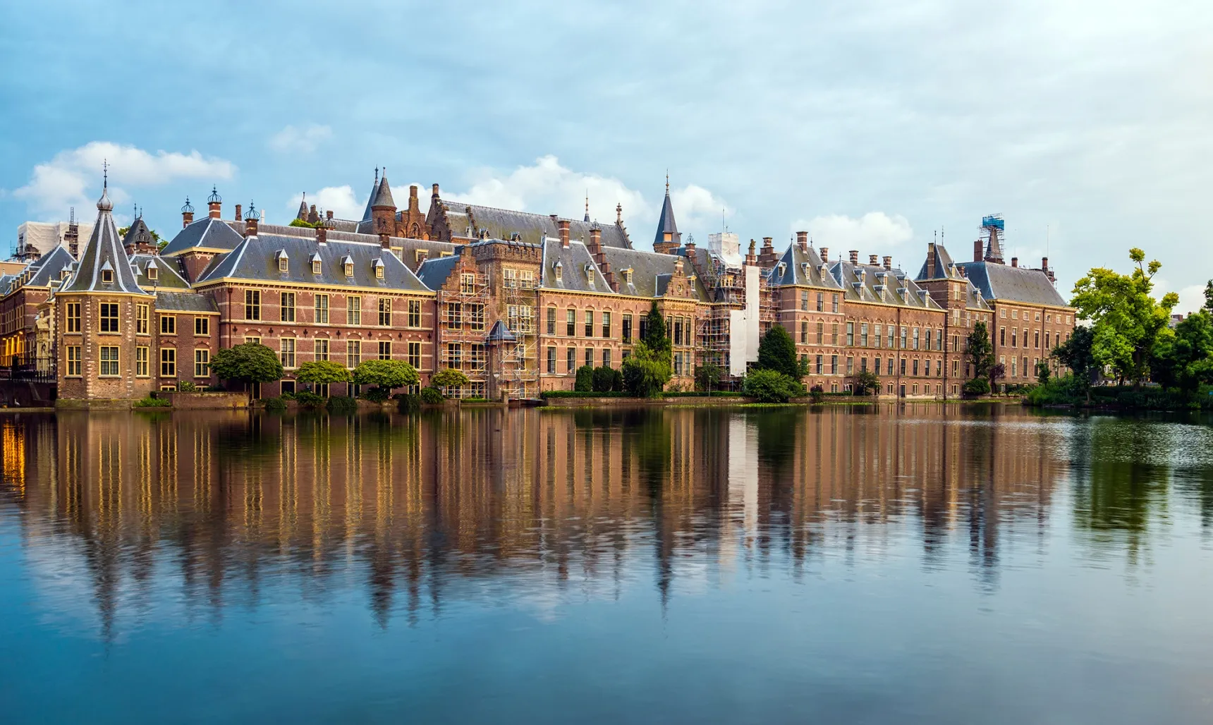 Binnenhof Palace in The Hague.