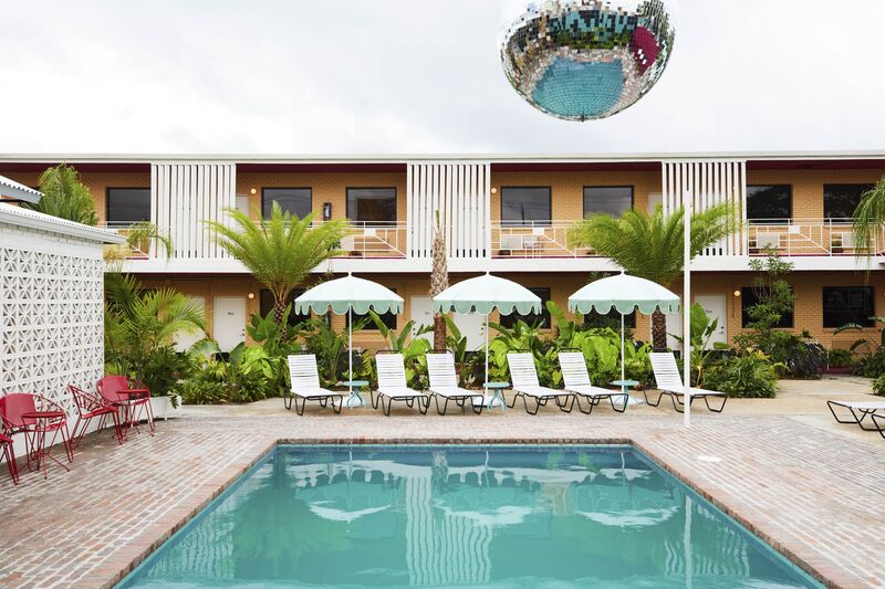 These Old Trucker Hangouts Are Now The Coolest Places To Stay The Bones Still Say Motel But Nothing Else Does At New Orleans Drifter Hotel