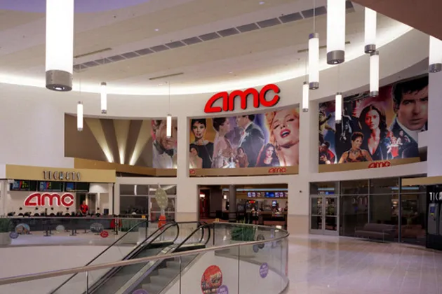 The AMC Chesterfield 14 movie theater in Chesterfield, Mo.