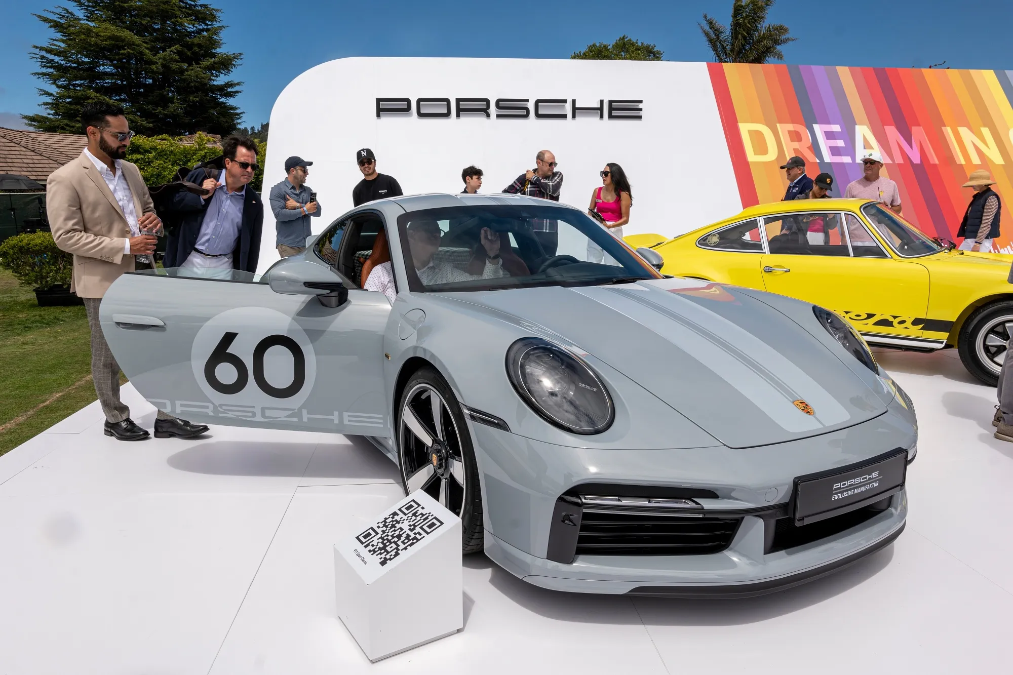 The Porsche 911 Sport Classic during The Quail, A Motorsports Gathering in Carmel, California.