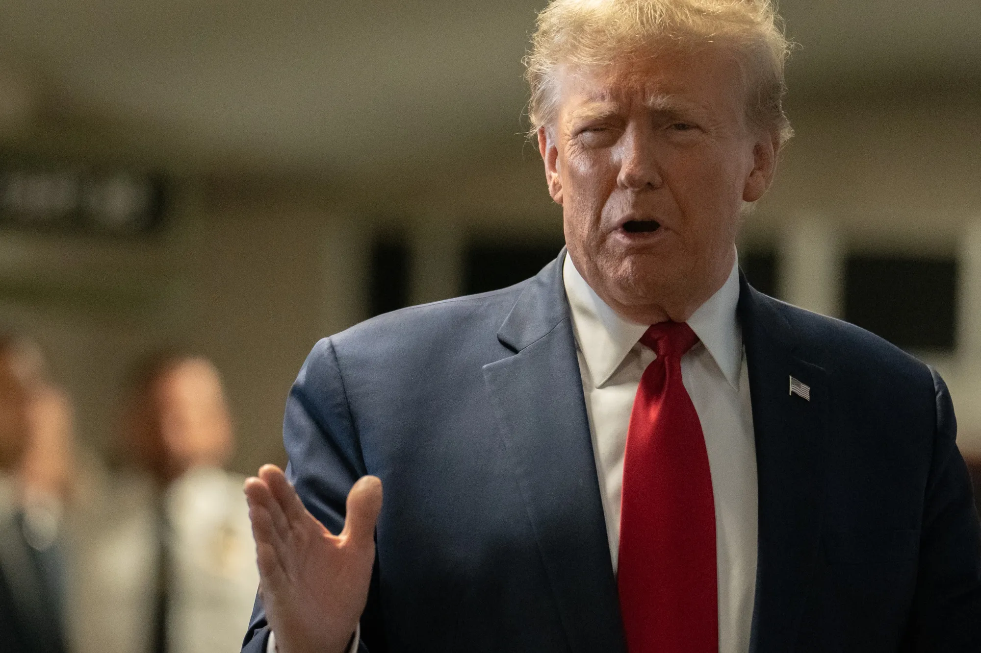 Former US President Donald Trump.