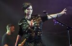 Dolores O'Riordan of the Cranberries