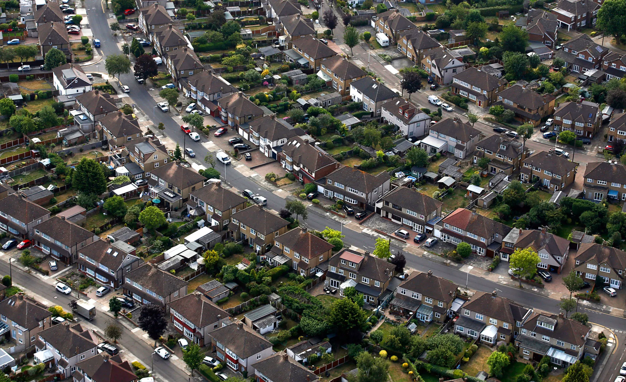 Residential property in north London.
