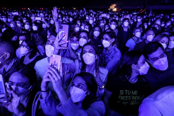 Mass Live Concert Offers a Glimpse of Music in Post-Pandemic Era