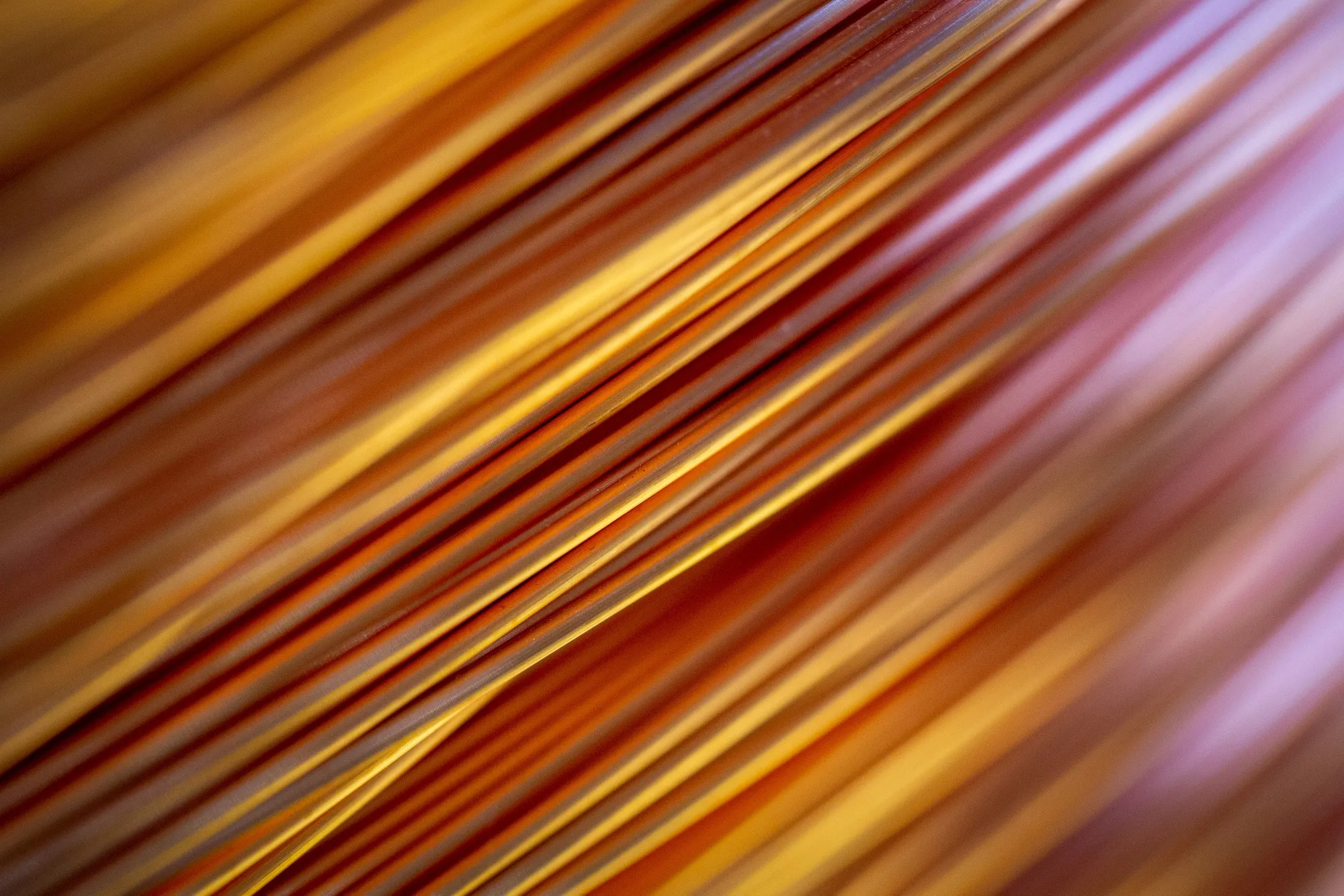 Copper wire rod in a storage facility following manufacture at the Uralelectromed Copper Refinery, operated by Ural Mining and Metallurgical Co. (UMMC), in Verkhnyaya Pyshma, Russia, on Thursday, May 20, 2021. A rebound in the world’s largest economies as the vaccination against Covid-19 rolls out is stoking demand for metals, food and energy when supplies are still constrained, creating short-term shortages.