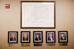 Inside a government building in downtown Redding, the portraits of five Shasta County supervisors hang below a map of the county.
