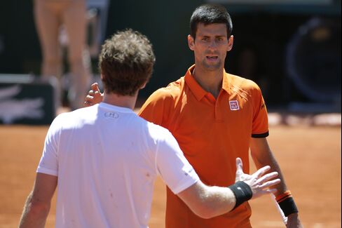 Andy Murray And Novak Djokovic