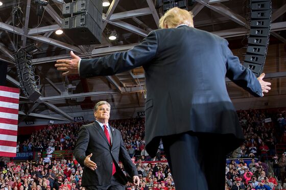 Fox News Scolds Sean Hannity for Appearing at Trump Campaign Rally