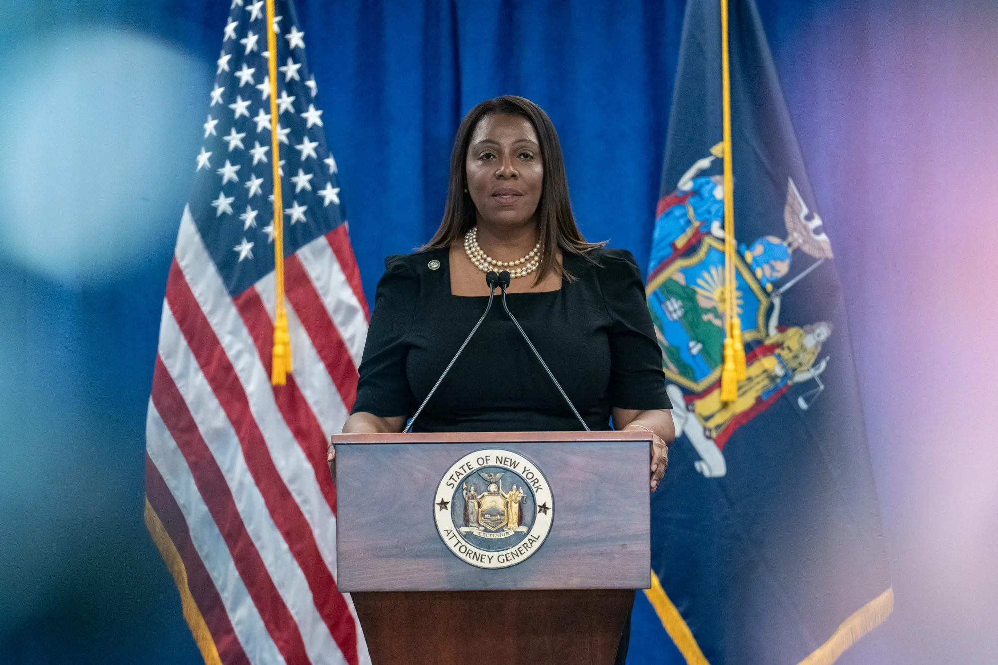 Letitia James on Wednesday asked a state court for permission to issue subpoenas to Capital One as part of an ongoing antitrust probe.