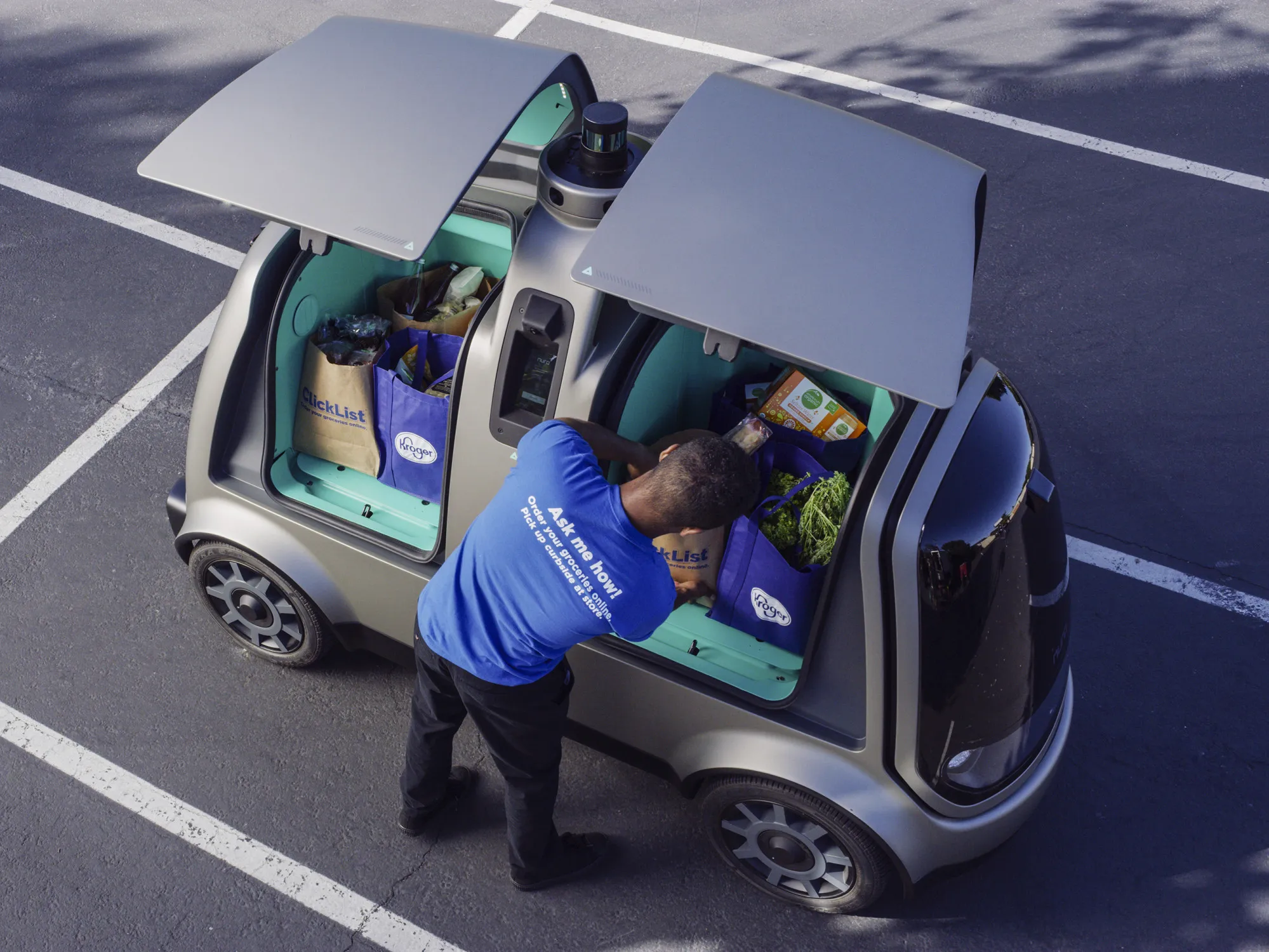 Nuro autonomous vehicle