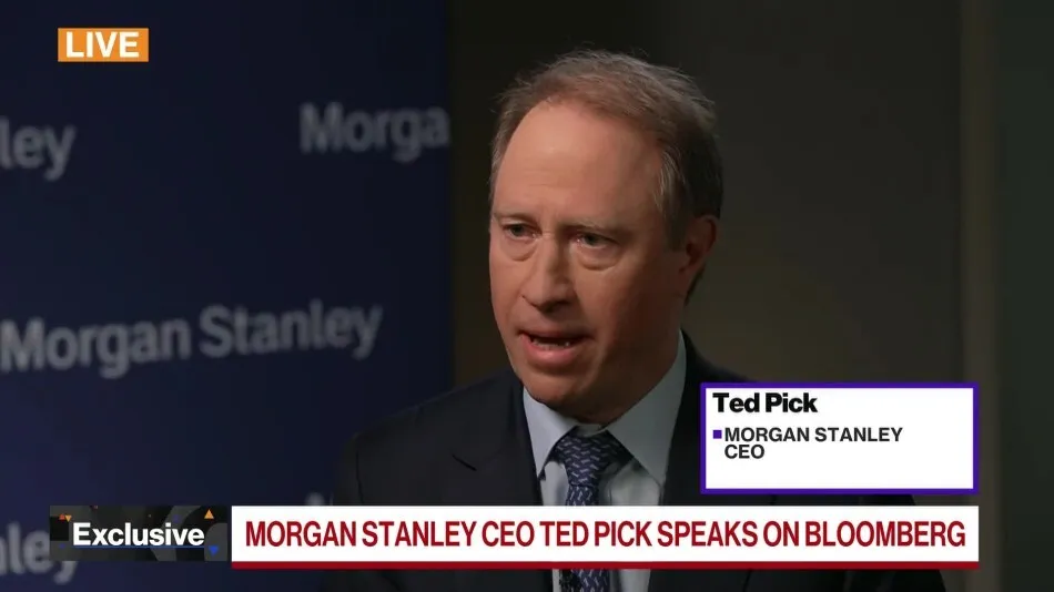 Morgan Stanley CEO Says Q1 Was a Good Volatility Environment