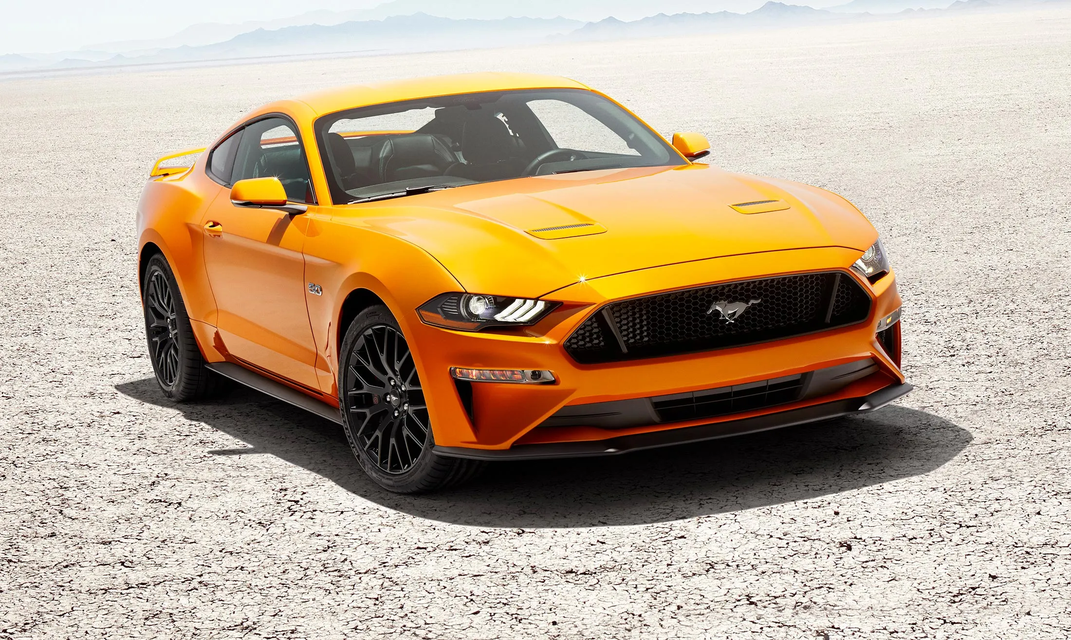 2018 Ford Mustang V8 GT with Performance Package in Orange Fury