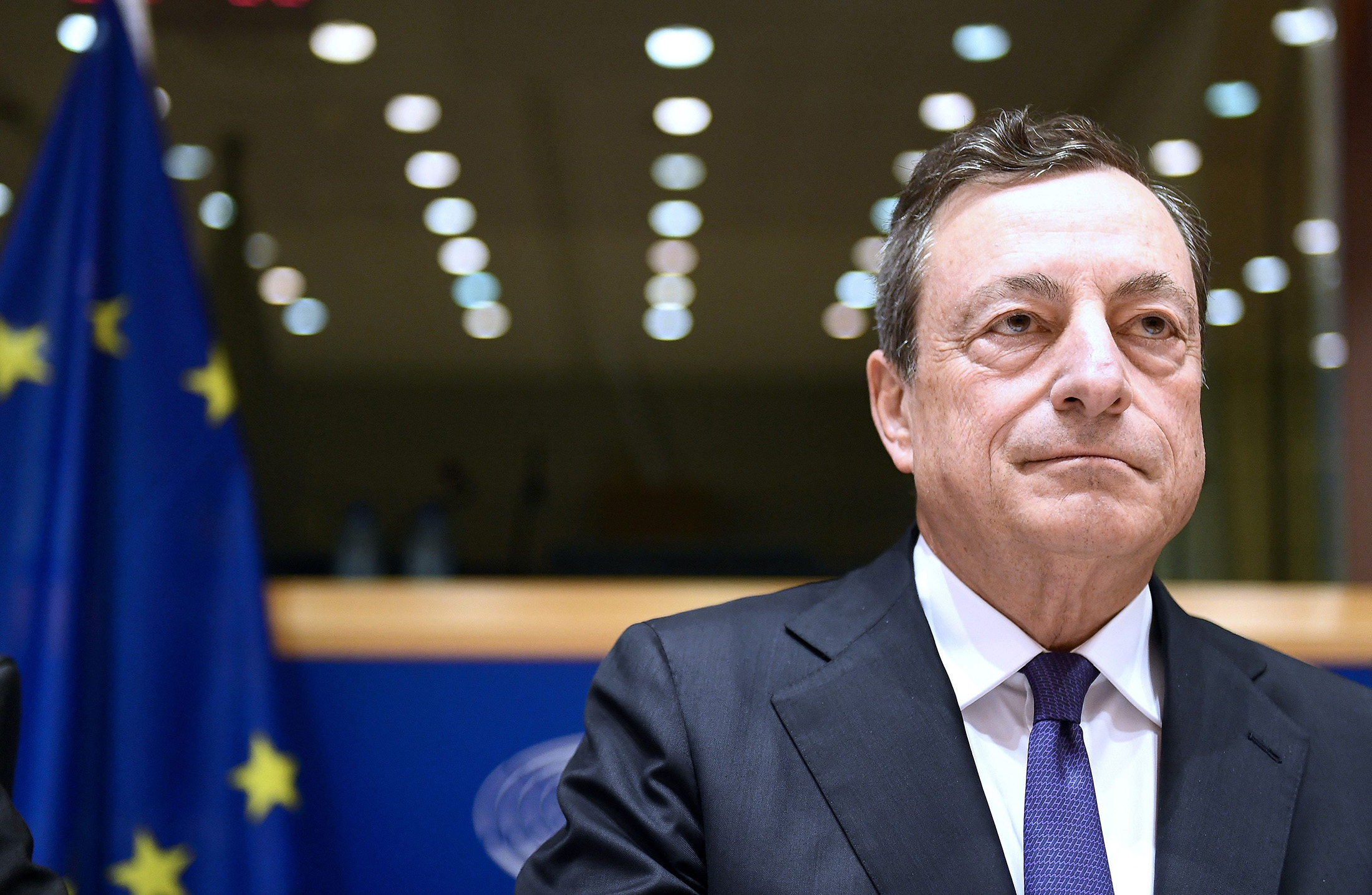 Mario Draghi.
