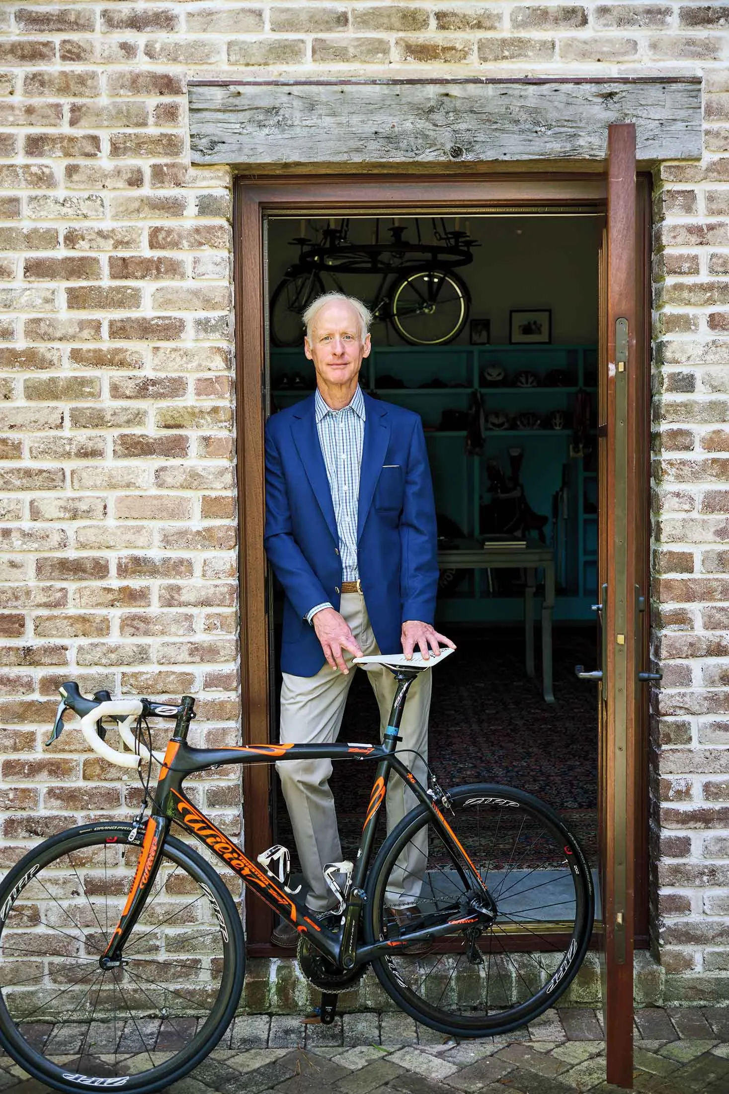 Jay Bowen at his home in South Carolina.