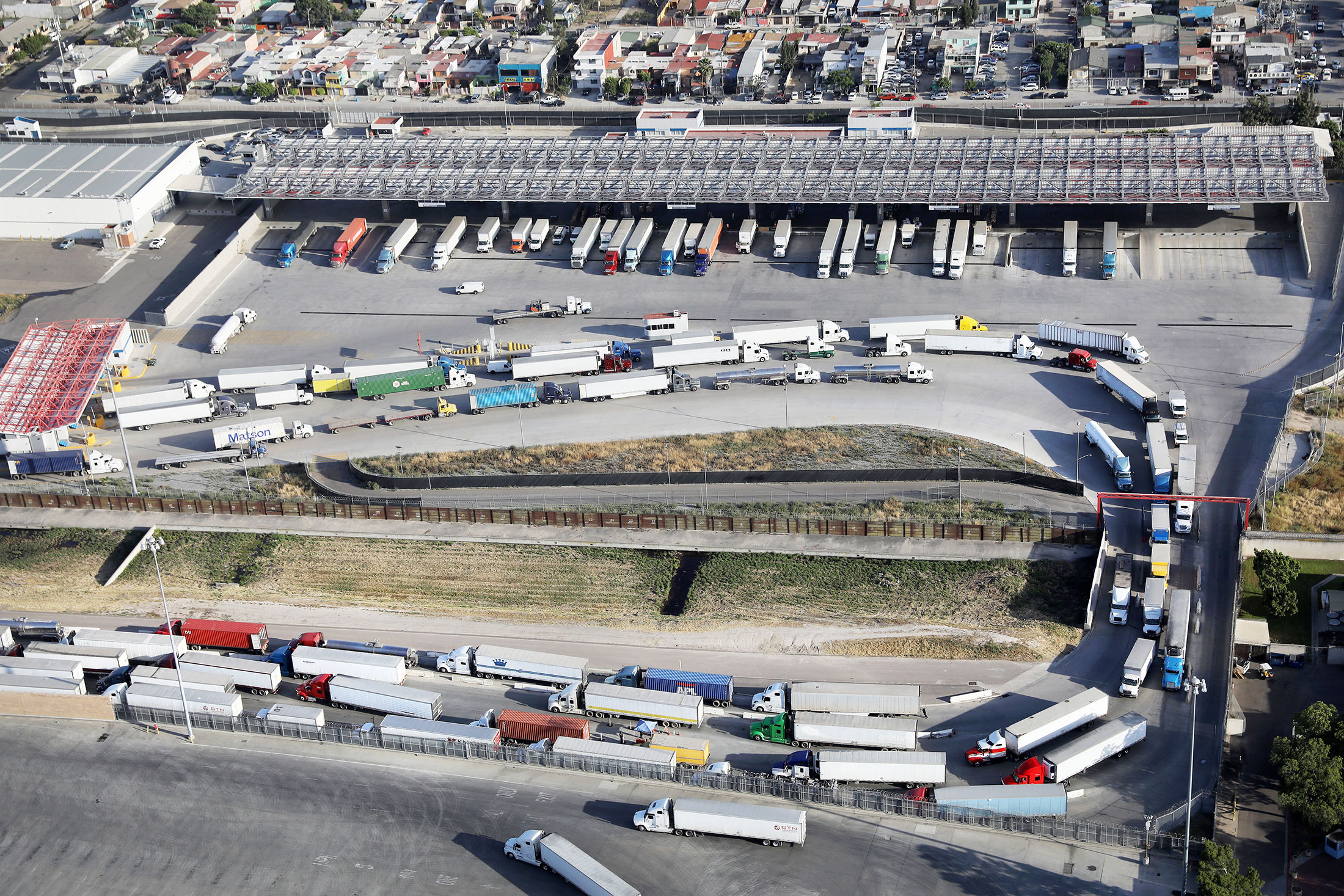 Aerial Views Of U.S. - Mexico Border