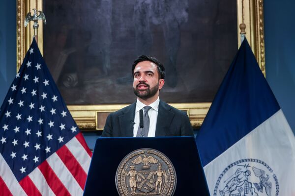 New York Mayor Mamdani Holds Budget Announcement News Conference
