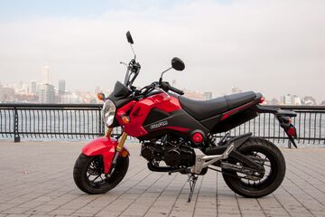 Honda Grom Review Big Thrills Tiny Motorcycle Bloomberg