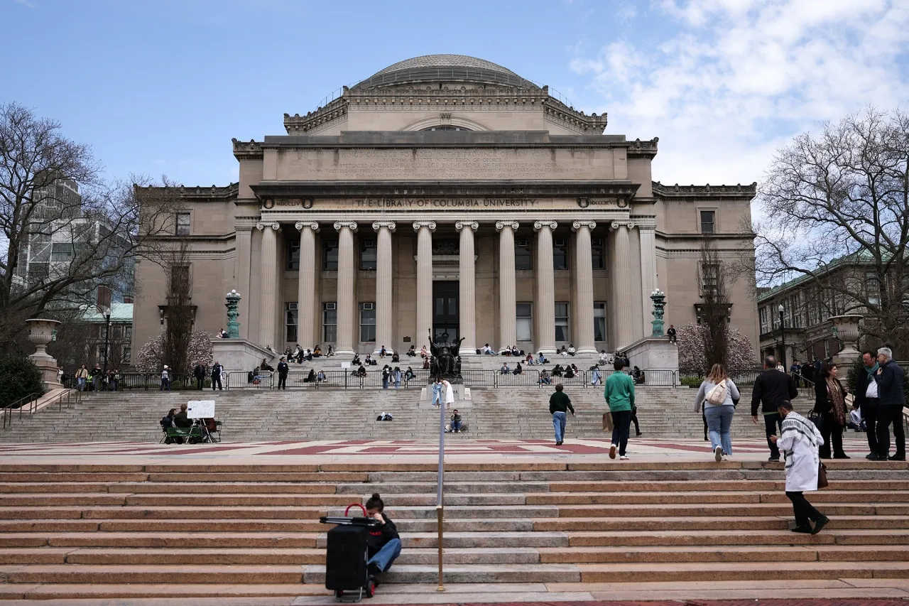 Columbia University campus&nbsp;in New York City.