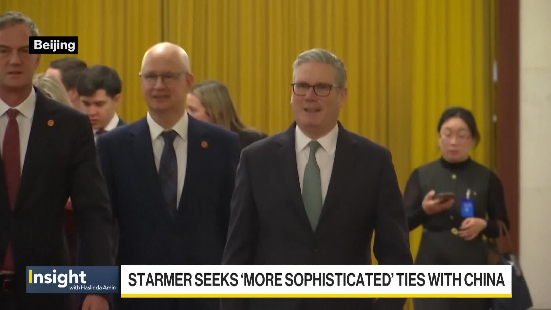 UK Prime Minister Keir Starmer met with Chinese President Xi Jinping on Thursday, calling for a 