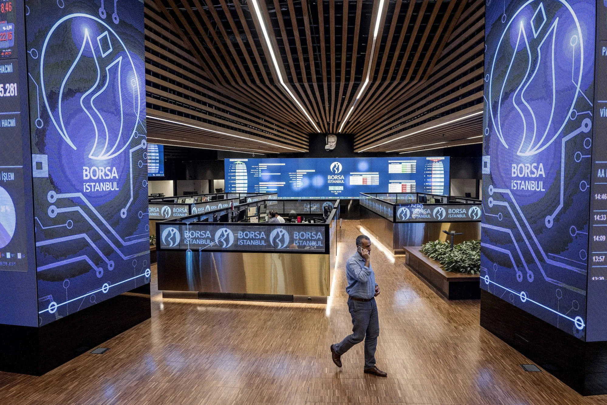 Borsa Istanbul stock exchange in Istanbul.