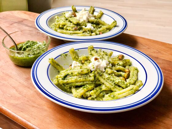 Refresh Your Next Batch of Pesto by Adding Pistachios and Lime