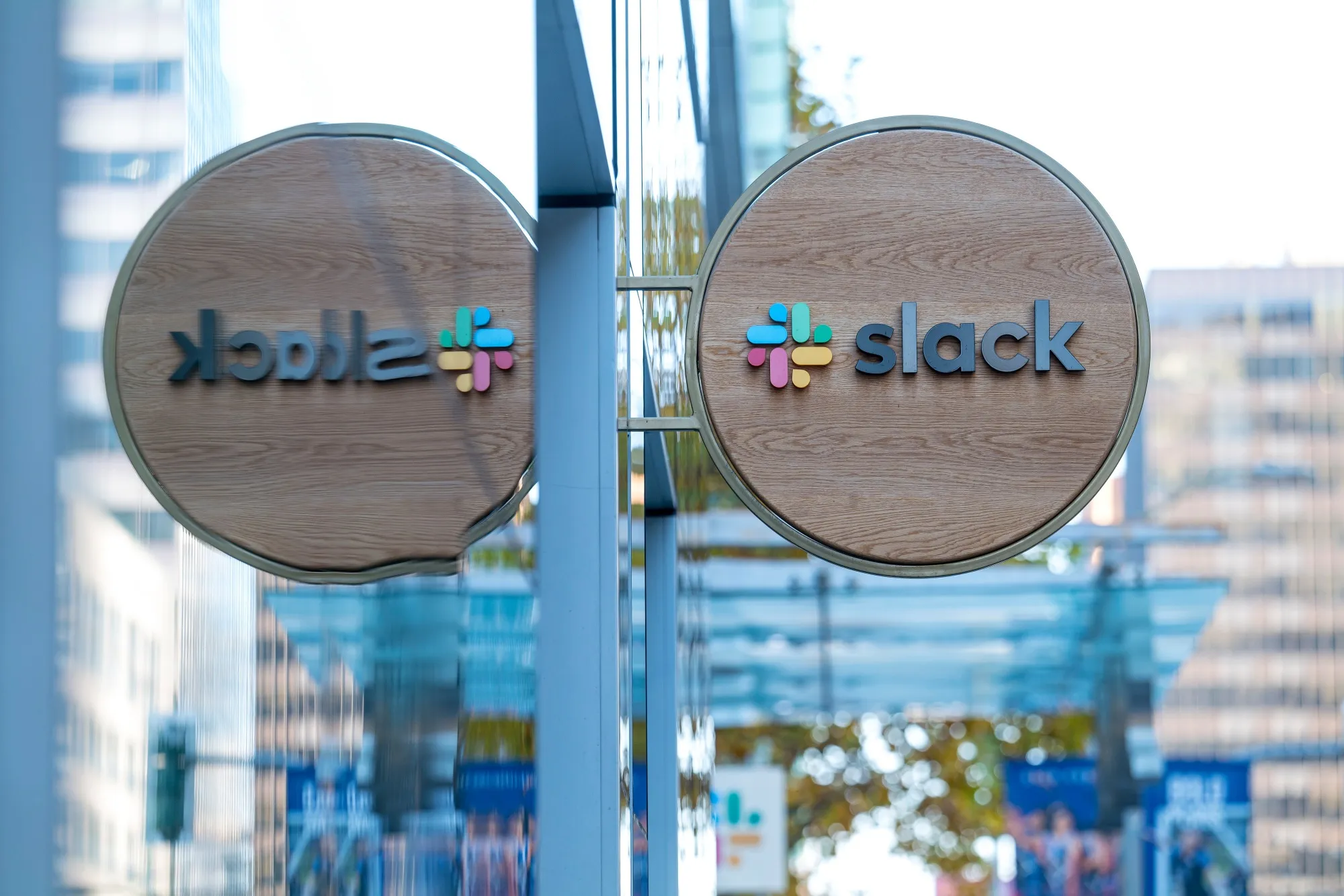 Slack Technologies Inc. headquarters in San Francisco.