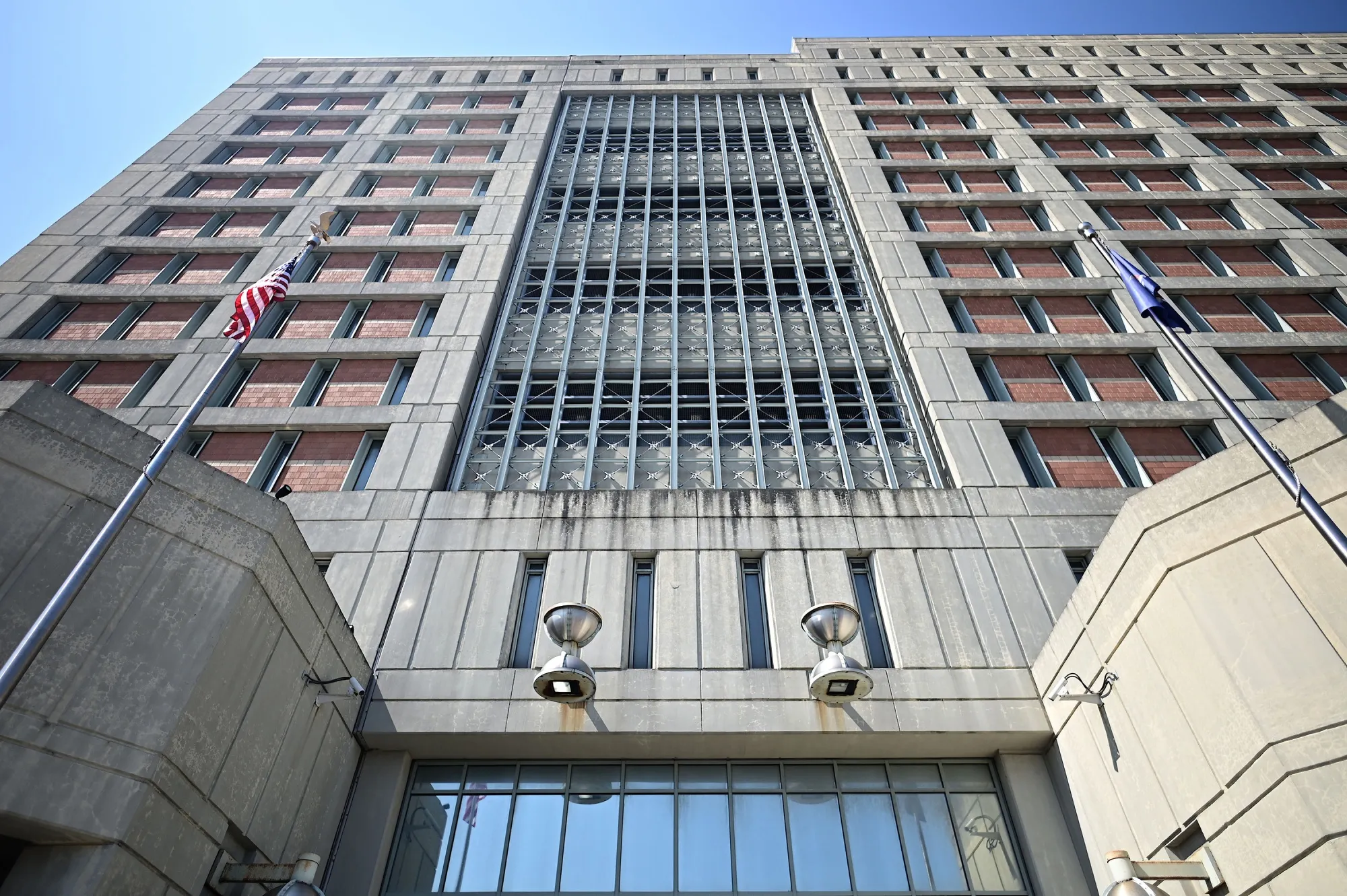 The Metropolitan Detention Center&nbsp;in Brooklyn, New York, on July 6.&nbsp;