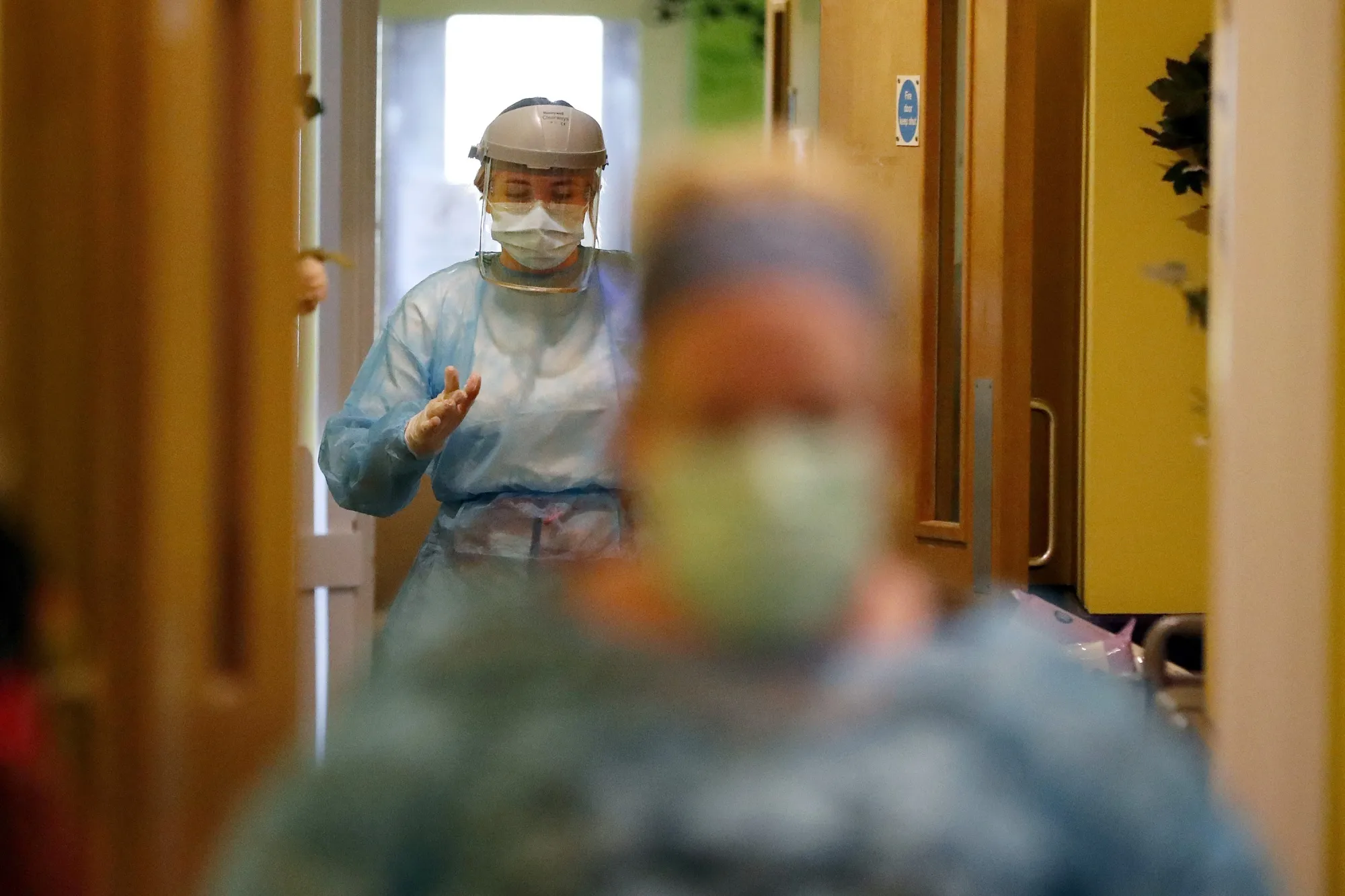 Almost a third of the deaths of nursing home residents in England and Wales between March and June involved Covid-19, according to government data.