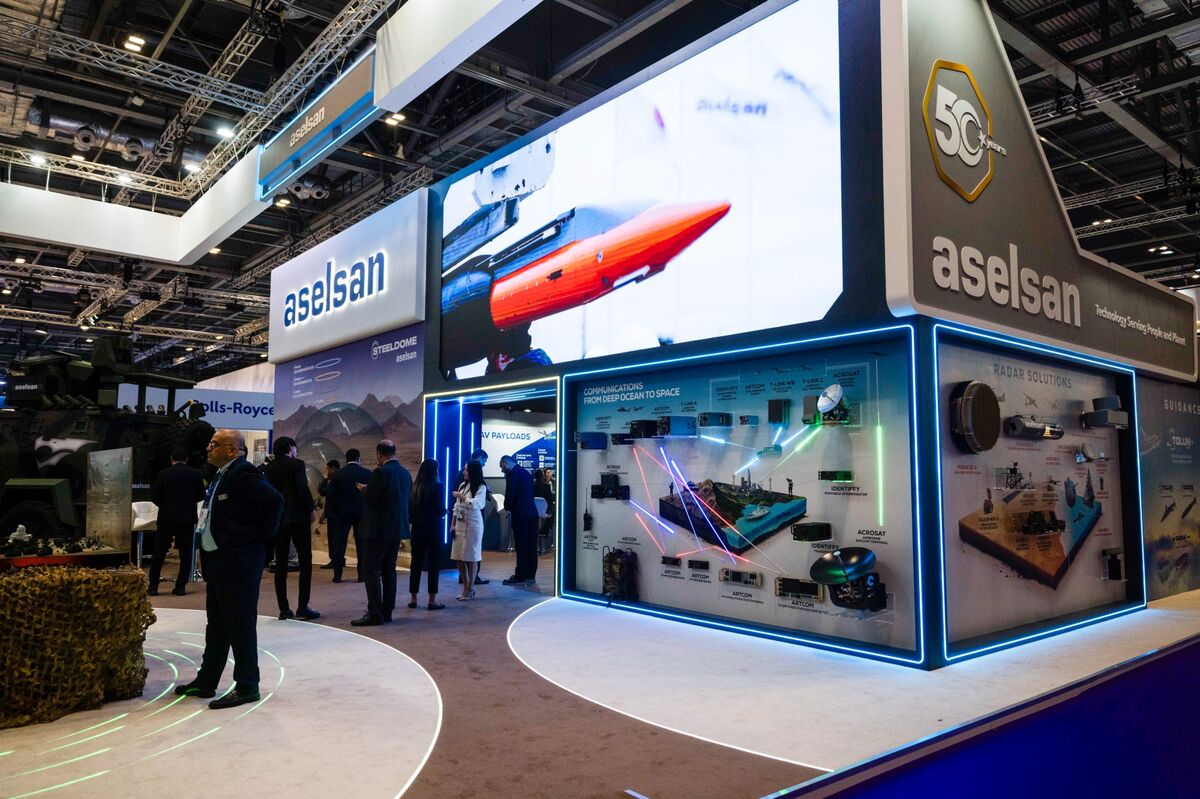 Turkey’s $37 Billion Defense Firm Says Foreign Orders Doubled