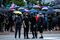 Demonstrators Stage Second Day Of Strike Rally In Hong Kong