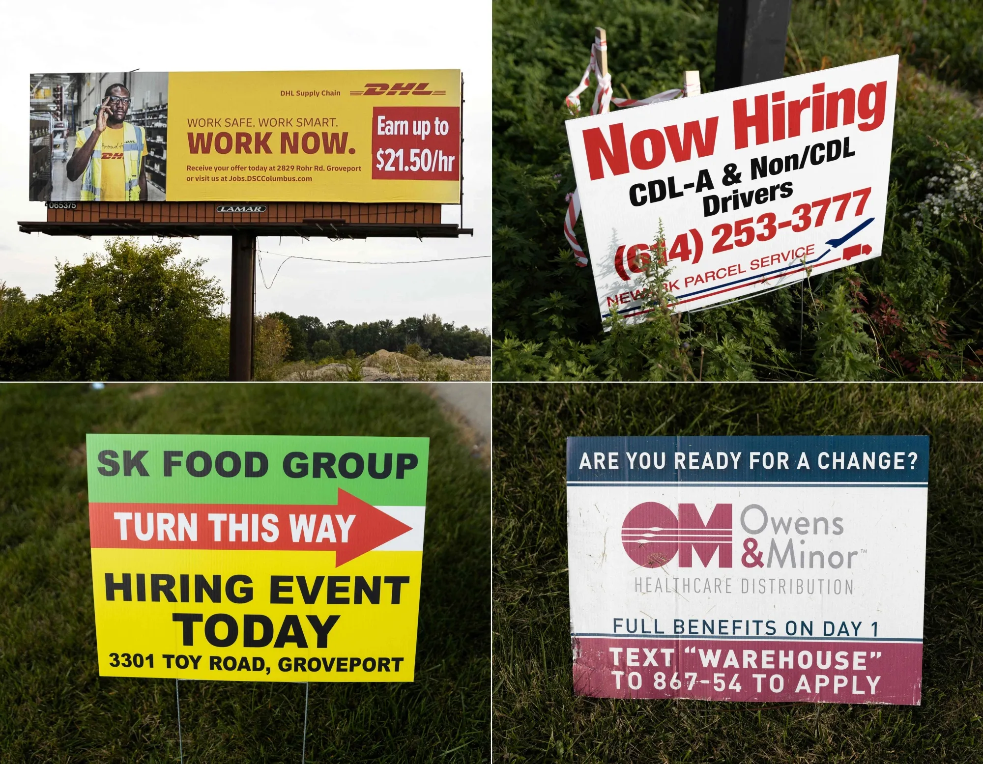 The labor market is improving, at least anecdotally.