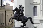 Statue of Andrew Jackson at Jackson Square in New Orleans.