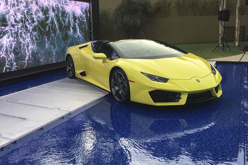 The New Huracán Der Is Lambhini S Bid To Nab Drivers From La Auto Show Update Lambhini Huracan 06
