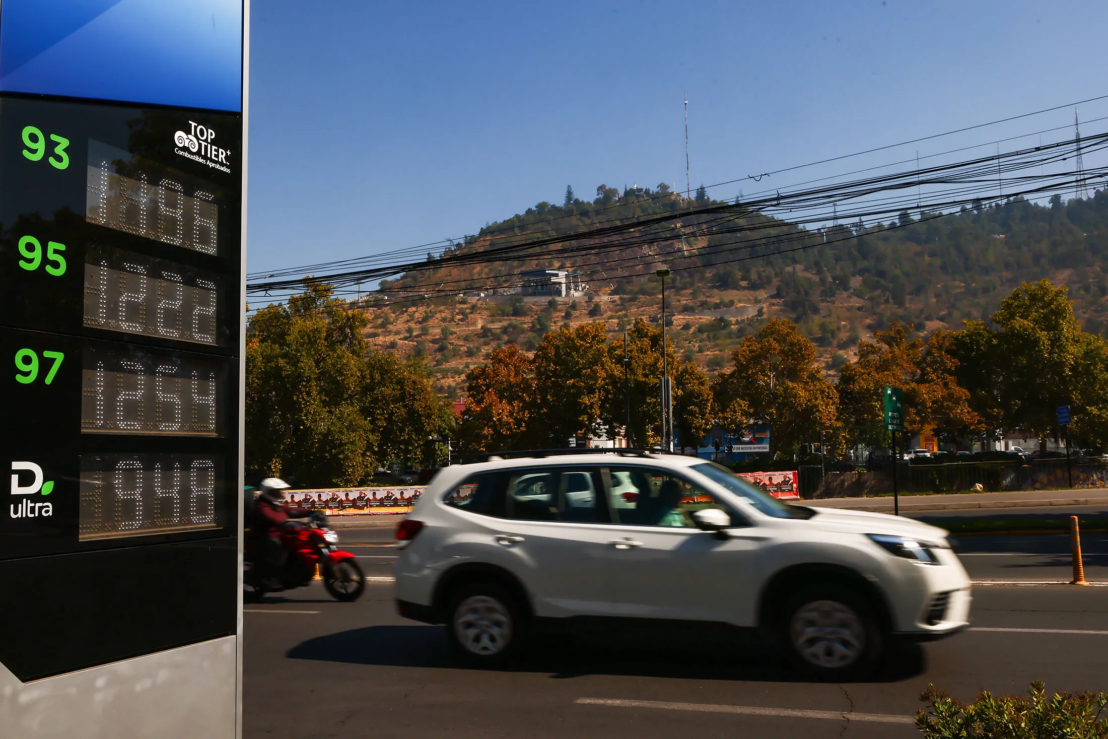 Chile’s government raised fuel prices by as much as 54% last week.